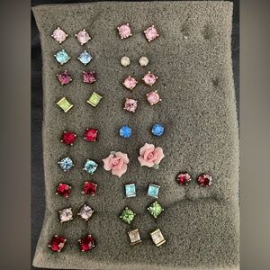 Stud Earrings and Earring Jackets